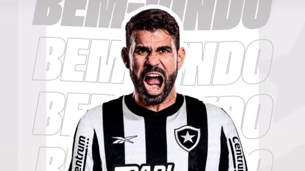 Diego Costa é o novo jogador do Botafogo