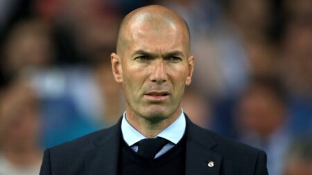 Zinedine Zidane no comando do Real Madrid