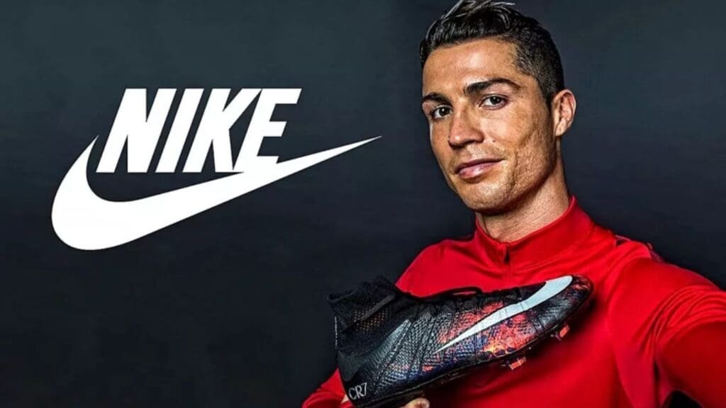 Cristiano Ronaldo com a Nike