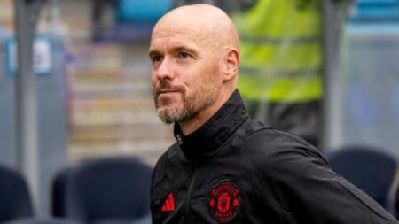 Erik ten Hag, treinador do Manchester United