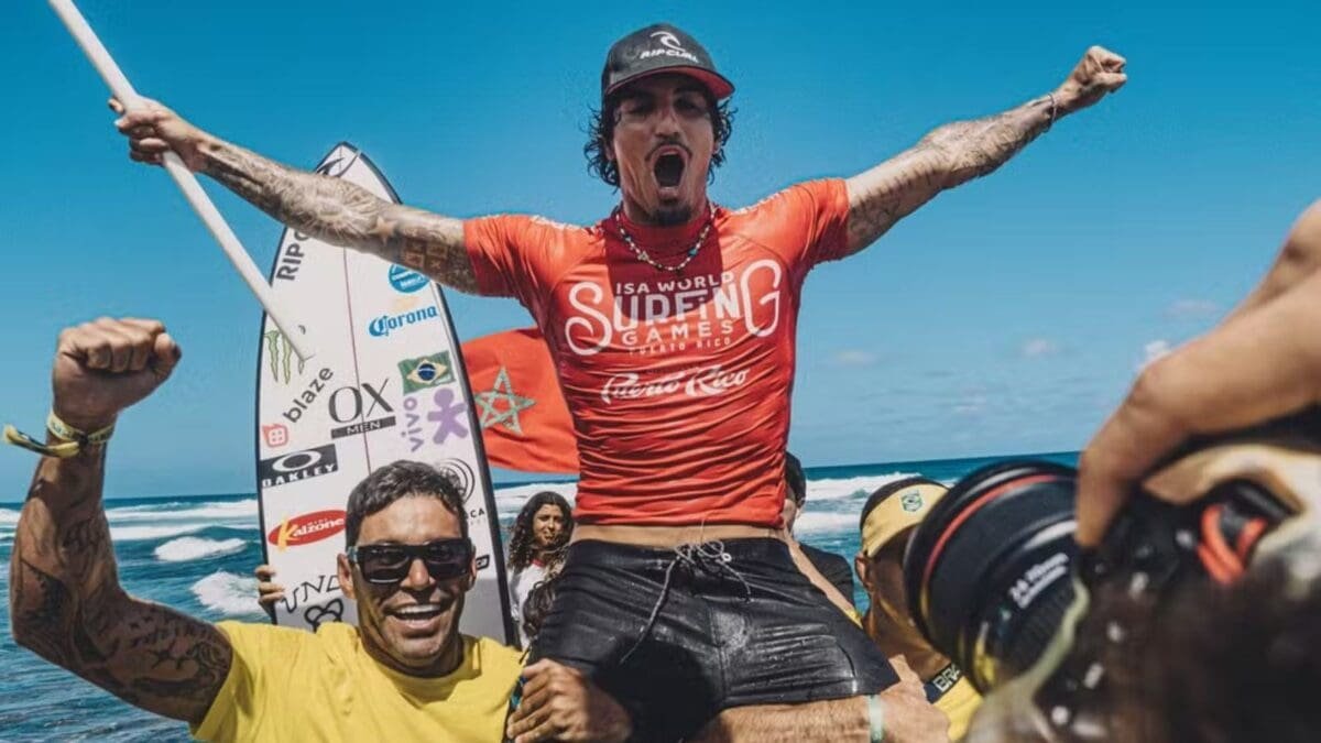 Paris é logo ali! Gabriel Medina garante vaga nas Olimpíadas de 2024