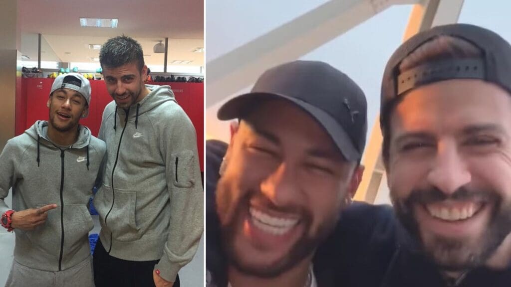 Neymar e Piqué