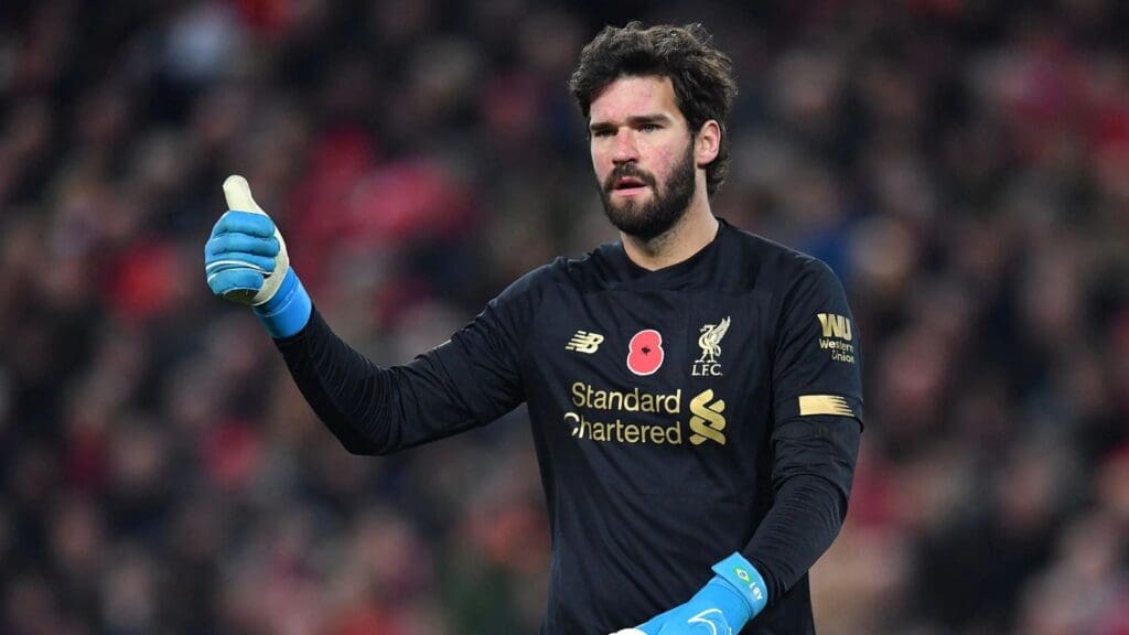 Alisson, jogador do Liverpool