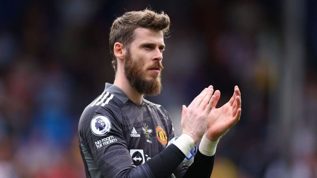 David De Gea em campo pelo Manchester United