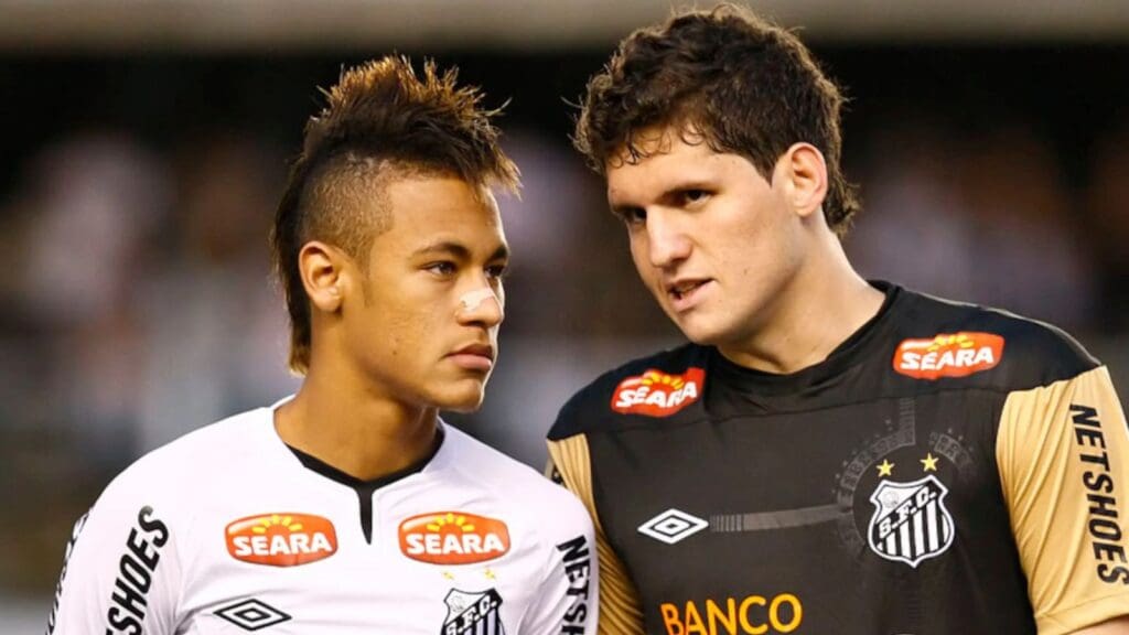 Rafael Cabral e Neymar