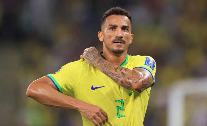 Danilo, lateral da Seleção Brasileira