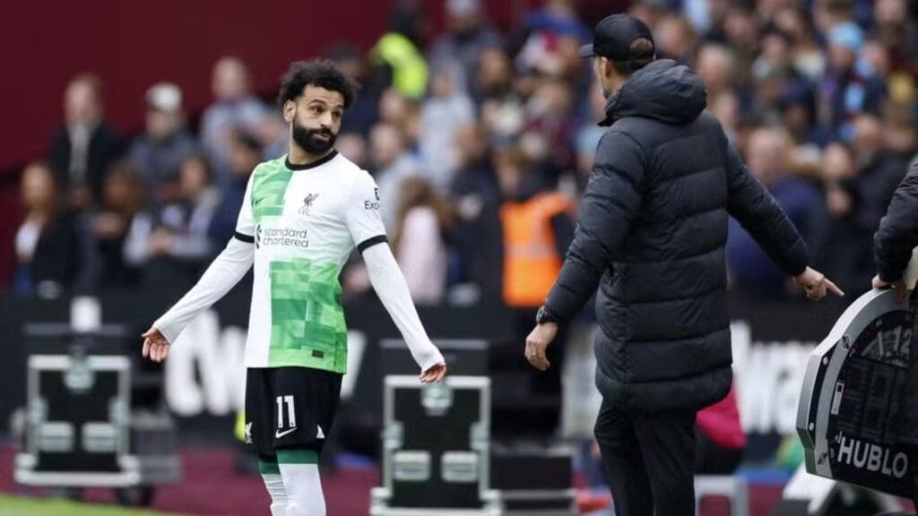 Mohamed Salah e Klopp Liverpool