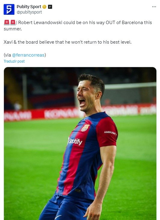 Lewandowski Barcelona