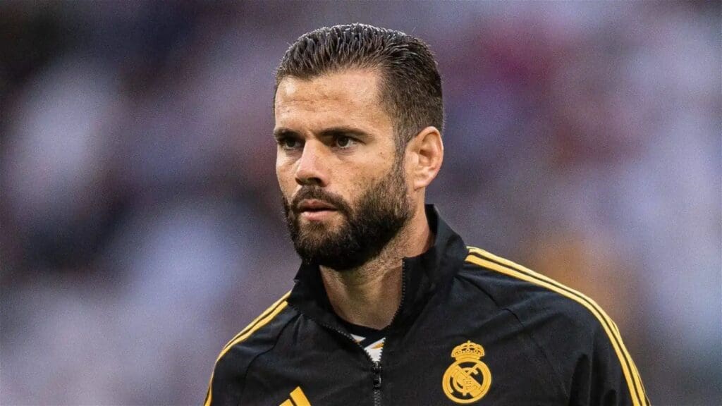 Nacho Fernández em campo pelo Real Madrid