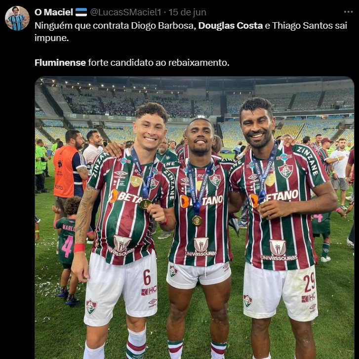 Douglas Costa pelo Fluminense 