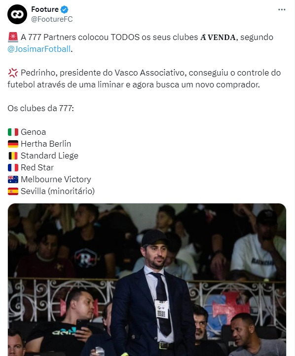 777 partners e Vasco