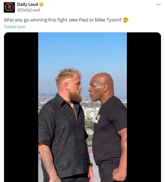 Luta entre Mike Tyson e JAke Paul tem nova data confirmada