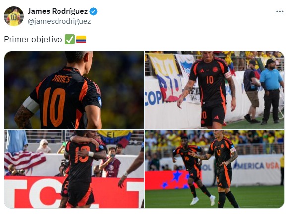 James rodríguez é um dos destaques da copa américa 2024
