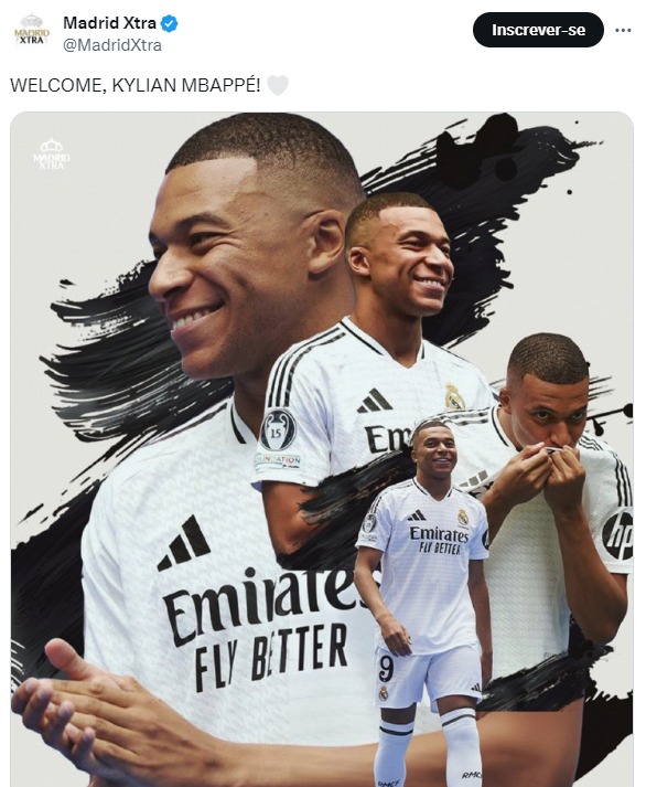 Kylian Mbappé agora tem o salário mais alto do Real Madrid