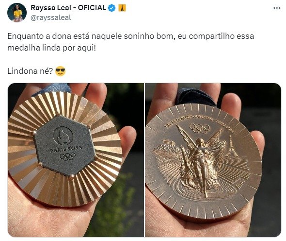 Rayssa LEal conquista medalha e bronze