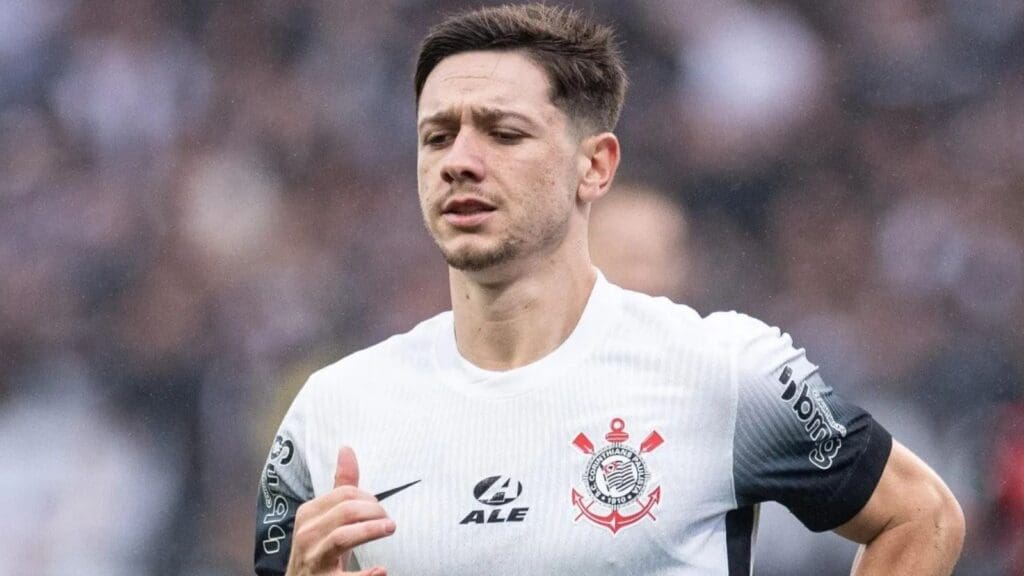 Rodrigo Garro com a camisa do Corinthians