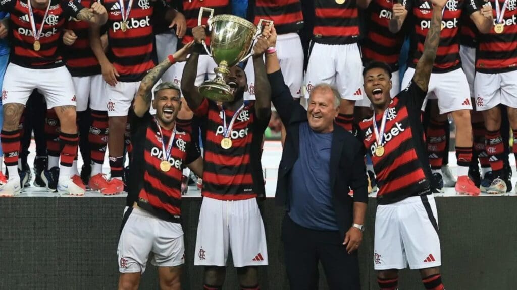 Título do Flamengo traz marca histórica para Bruno Henrique e Arrascaeta